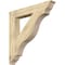 Ekena Millwork Funston Traditional Rough Sawn Bracket, Douglas Fir, 6"W x 42"D x 42"H BKT06X42X42FST01RDF - alternate 1